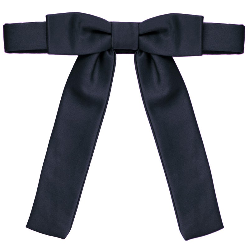 tiemart Kentucky Colonel Tie (Dark Navy Blue) - Image 2